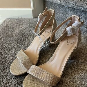Gold Women's Heels
